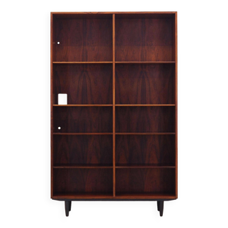 Rosewood bookcase, Danish design, 1970s, manufacturer: Omann Jun