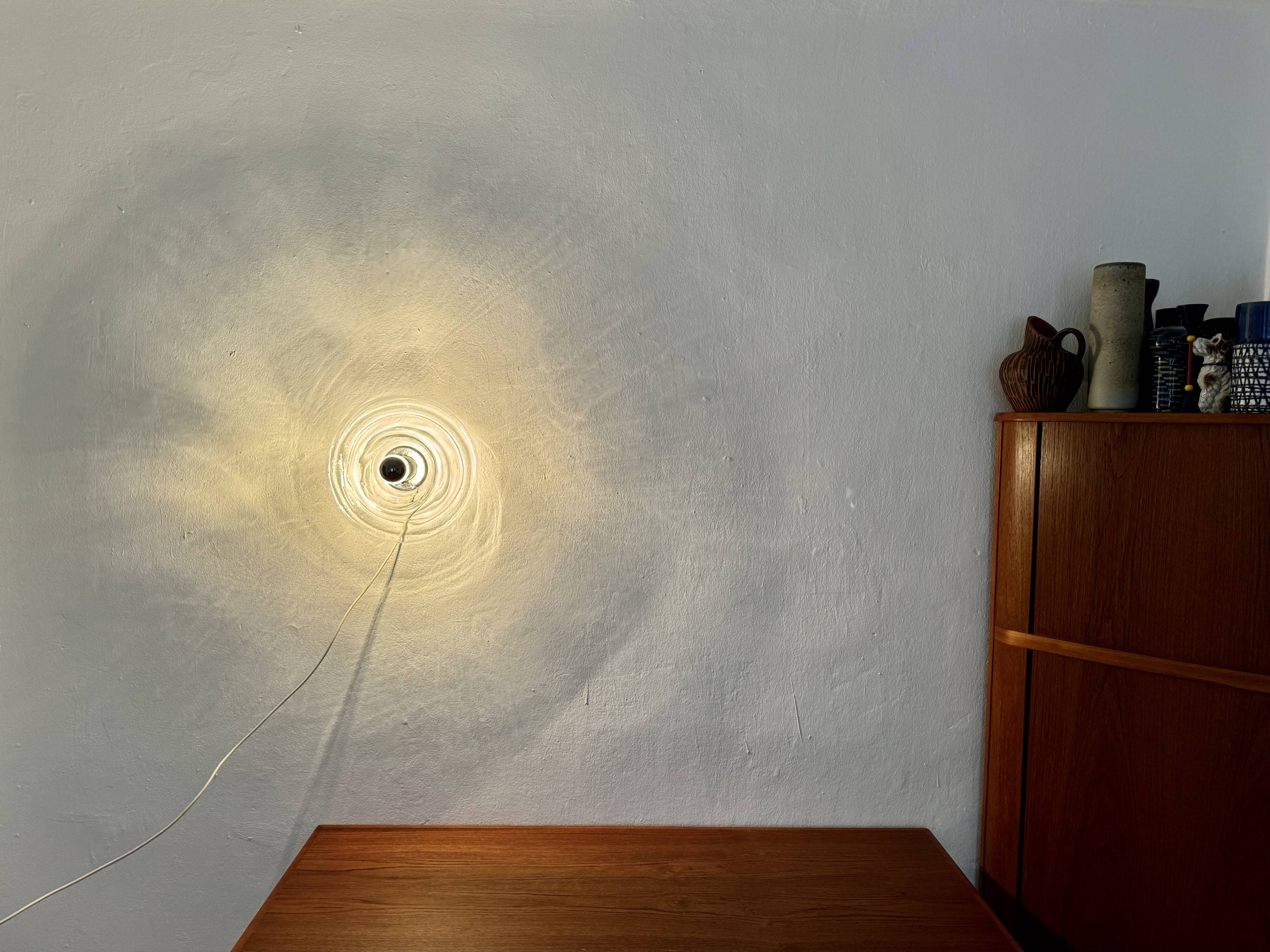 Donut Wall or Ceiling Lamp by J.T. Kalmar