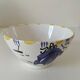 Revisited Breton bowl – Original signed painting – Unique piece