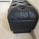Leather banquettes