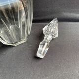 Large decanter - Louis Philippe - Strong crystal and silver