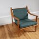 Fauteuil scandinave vintage 1960