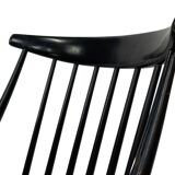 Fauteuil à bascule vintage Illum Wikkelso design danois