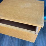 Bedside table compass feet