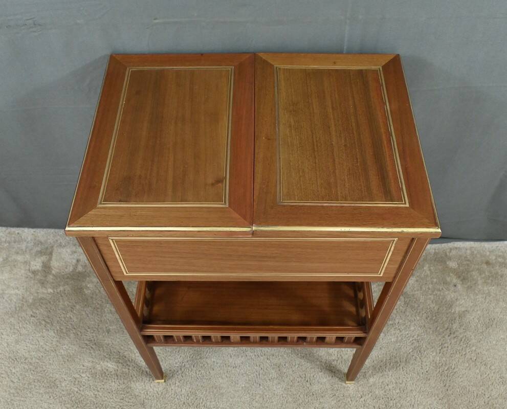 Small Mahogany Coffee Table, Maison Pagny, Directoire style – Early 20th century