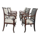 6 chaises de la période de la Restauration, vers 1815-1848.