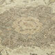 Handmade antique oriental beige rug 187 cm x 300 cm