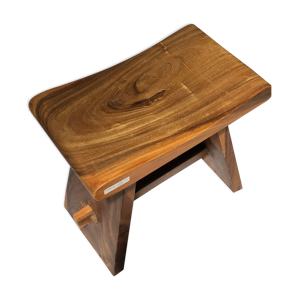 Tabouret en bois de Suar