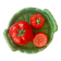 Vintage earthenware set – tomato salt and pepper shakers.