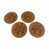 Oyster plates Longchamp slurry