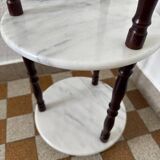 Marble side table from the 60s