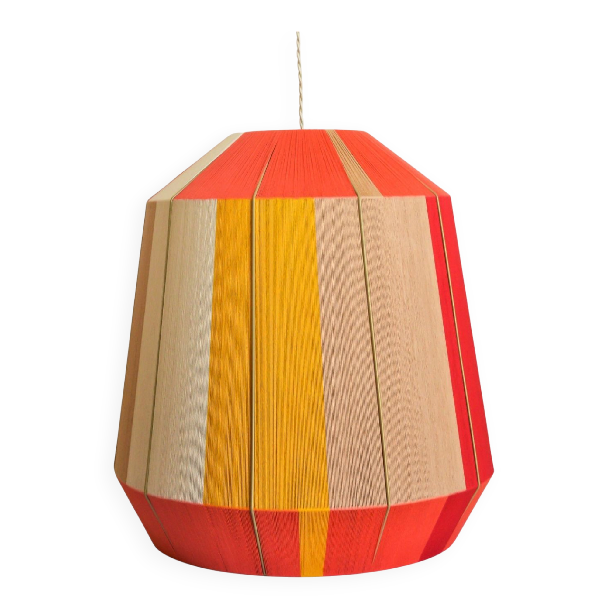 Suspension la Grande Epicurienne safran corail