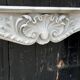 Remarkable Louis XV Style Fireplace, In Carrara Marble Circa 1880