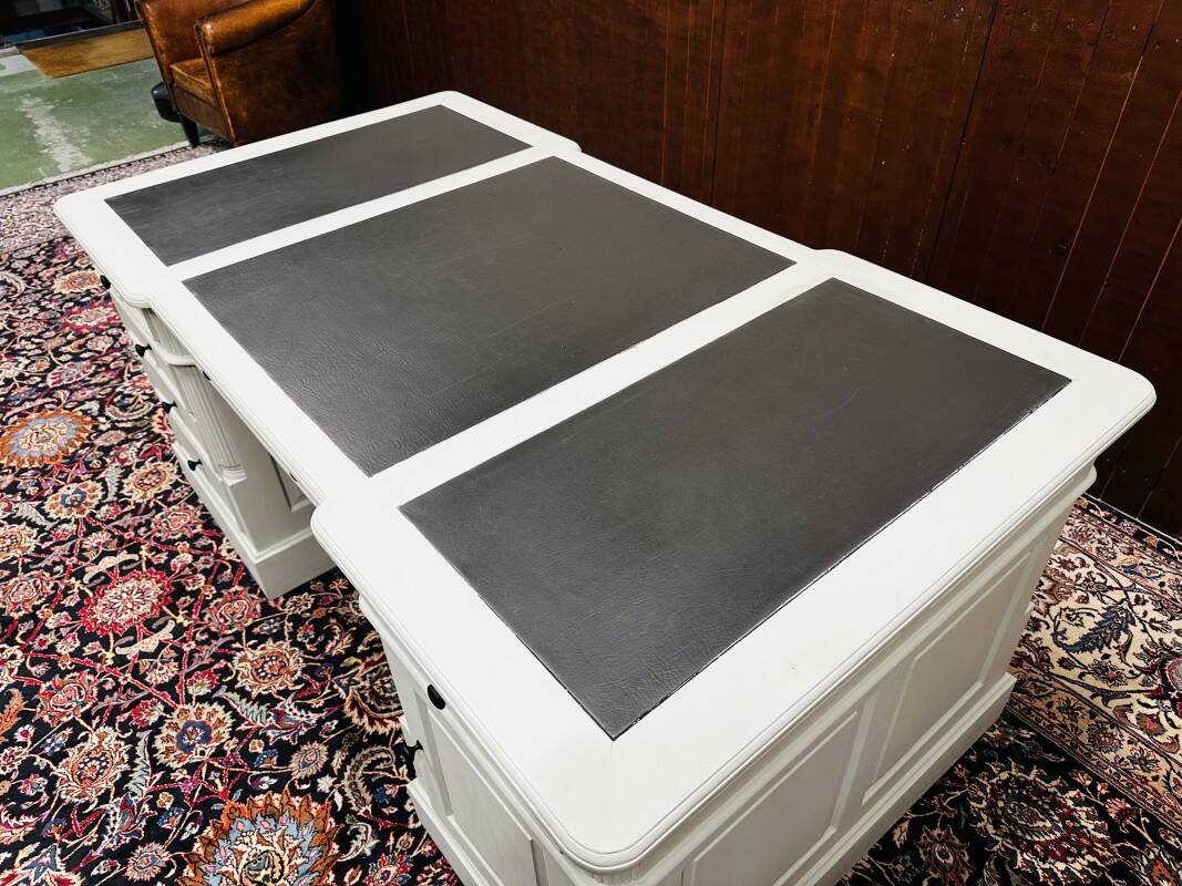 Classic English Grey Desk Partnerdesk