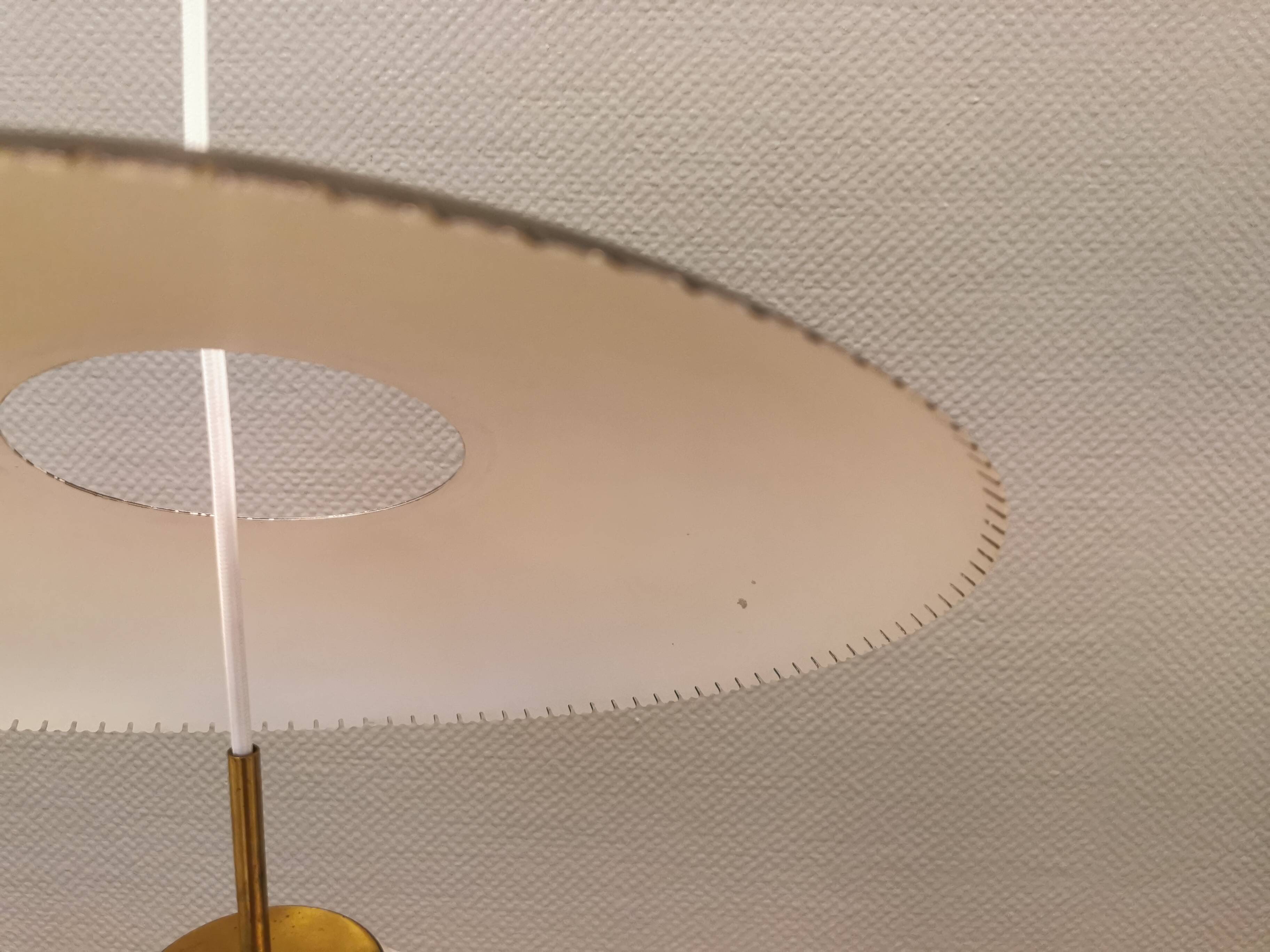 Bent Karlby hanging lamp, produced by Lyfa in the 1950s.