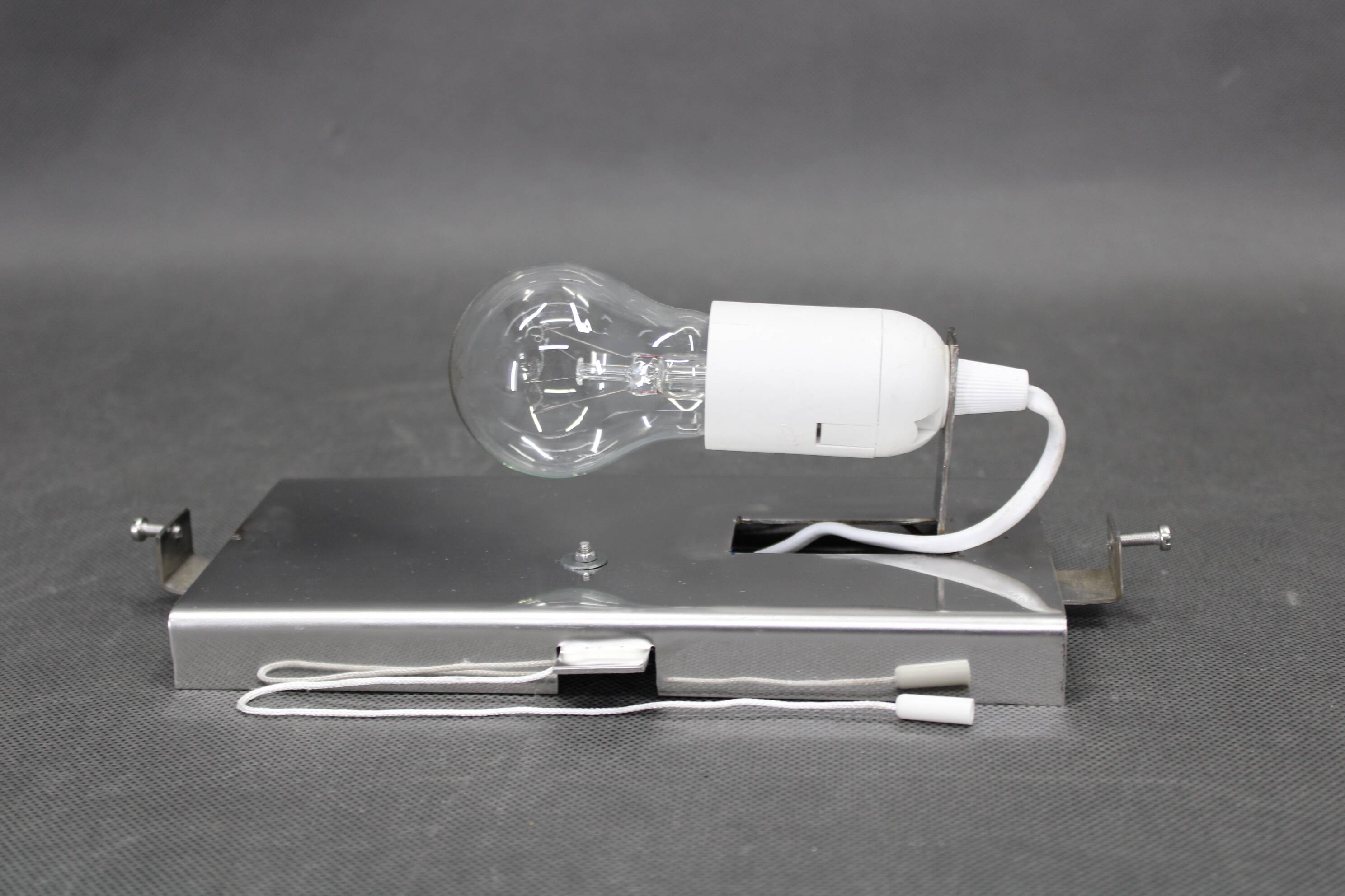 Pair of mid-century Czech glass wall lights by Kamenický Šenov