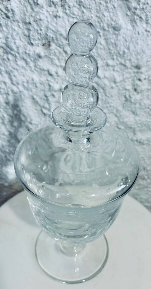 Carafe à décanter en cristal Saint Louis. Collection Bubbles