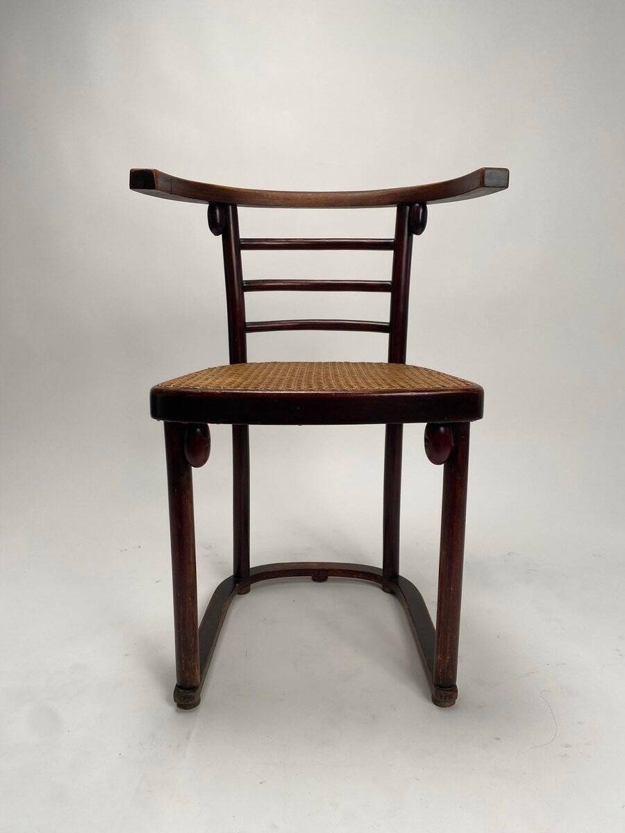 Chair Mod. Bat attributed to Josef Hoffmann for Thonet, 1890s