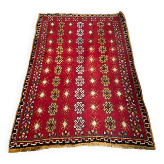 Moroccan vintage wool rug
