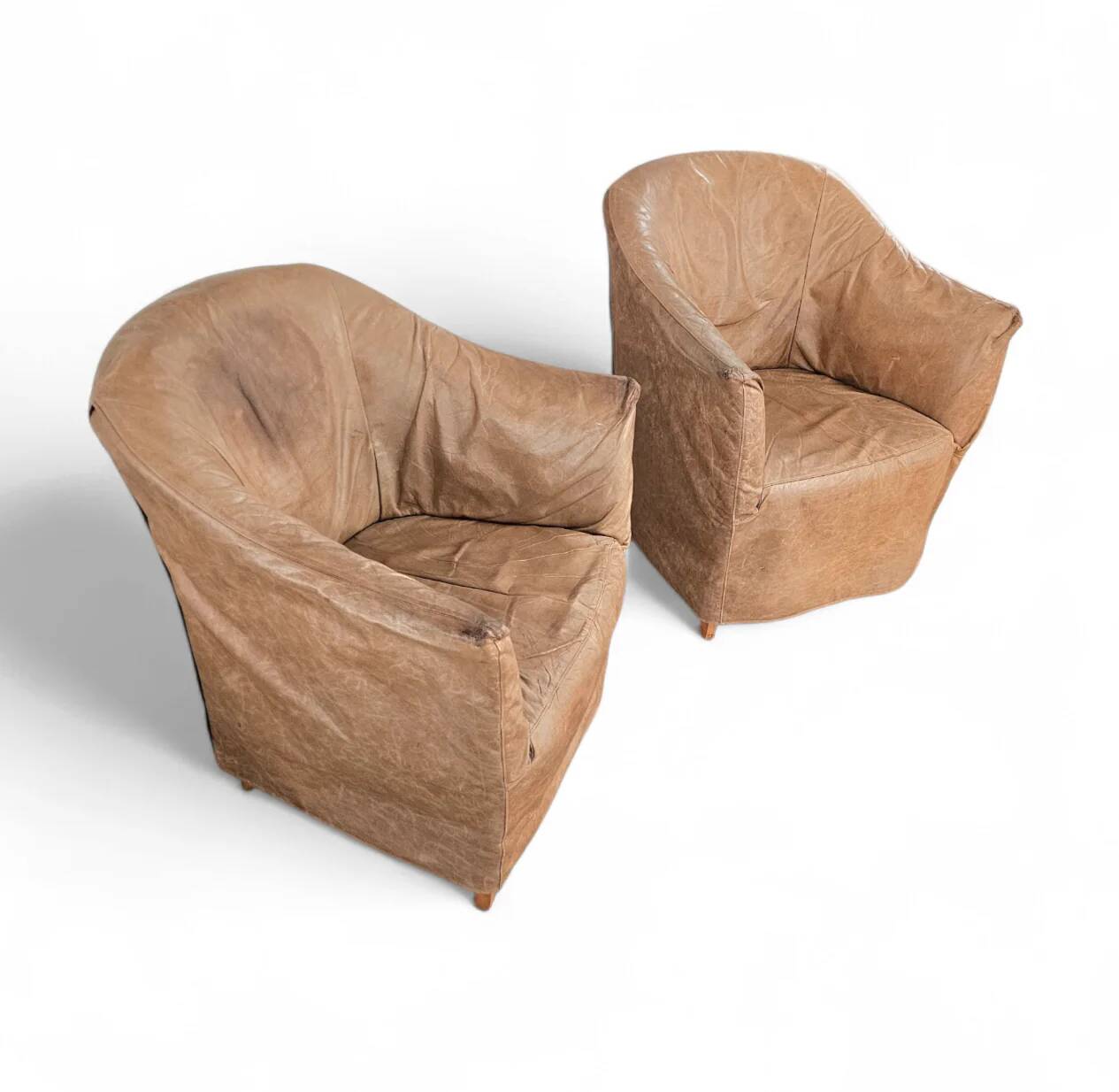 2 x Doralice lounge chair by Antonio Citterio / Paolo Nava / 1980s