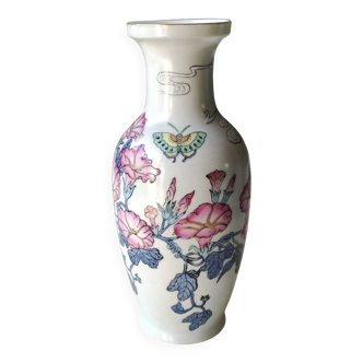 Vase balustre en porcelaine chinoise