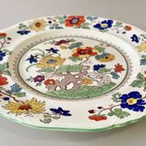 Masons Green Bible Pattern Ironstone China Plate