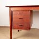 Bureau de Direction Danois en teck par Gunnar Nielsen Tibergaard 1960.