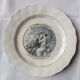 6 dessert plates iron land moulin des loups les chansons