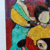 Oil on canvas signed Nicole Britscher-Breuer