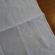 Lot de 10 serviettes de table brodées coton damassé monogramme J.G