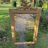 Large gilded mirror from the Louis XIV period