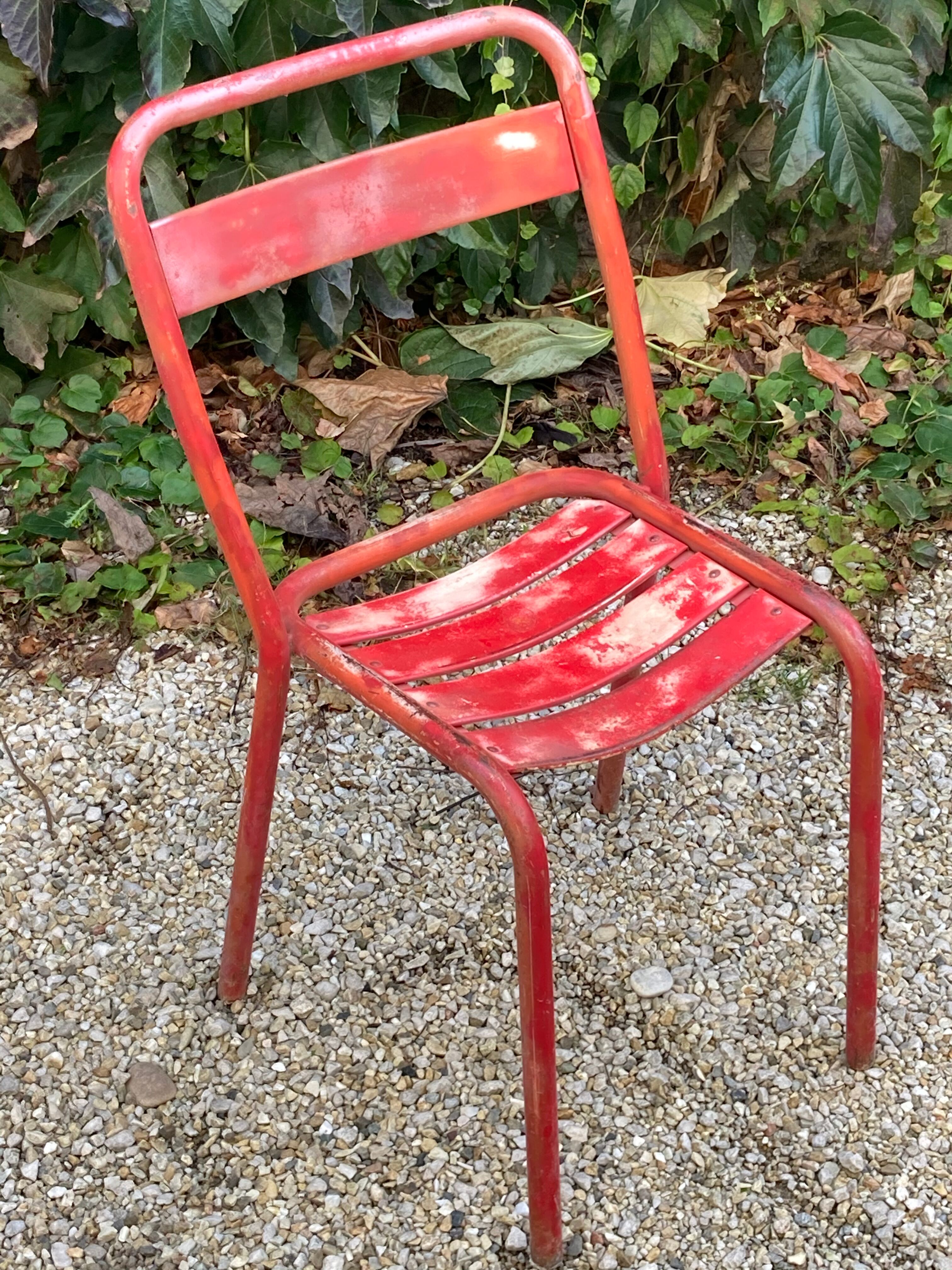 Tolix t1 chair by Xavier Pauchard