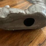 Cat sculpture. Sandstone. Actual size