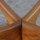 Table basse en teck T188 Illum Wikkelsø Eilersen années 60