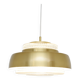Lampe en verre scandinave, vintage années 1970