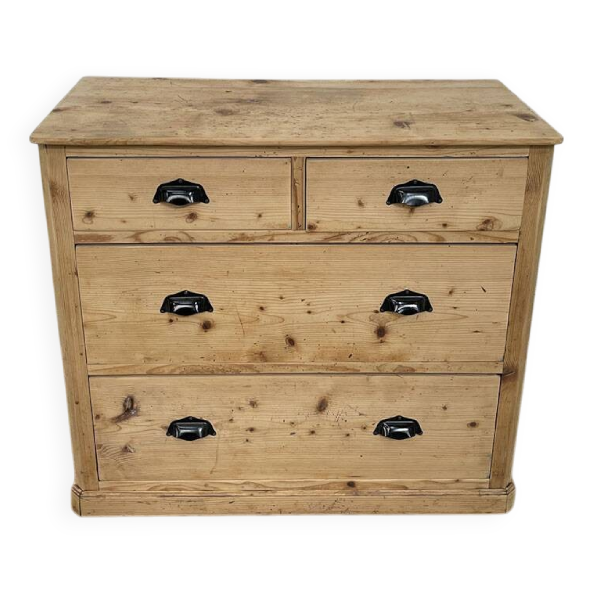 Small chest of drawers pine craft furniture from 1940