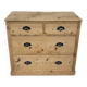 Petit meuble de métier format commode en pin 1940