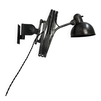 Vintage accordion wall lamp "Kaiser idell" Bauhaus