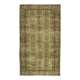 One-of-a-kind turkish handwoven vintage rug - rustic vintage charm 275x 165 cm