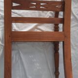 Lot de deux fauteuils artisanaux anciens pour enfants