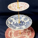 Servant, cake display, fruit, aperitif