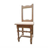 Chaise en chêne pièce unique