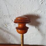 2 coat racks - wall hooks (wood and metal)