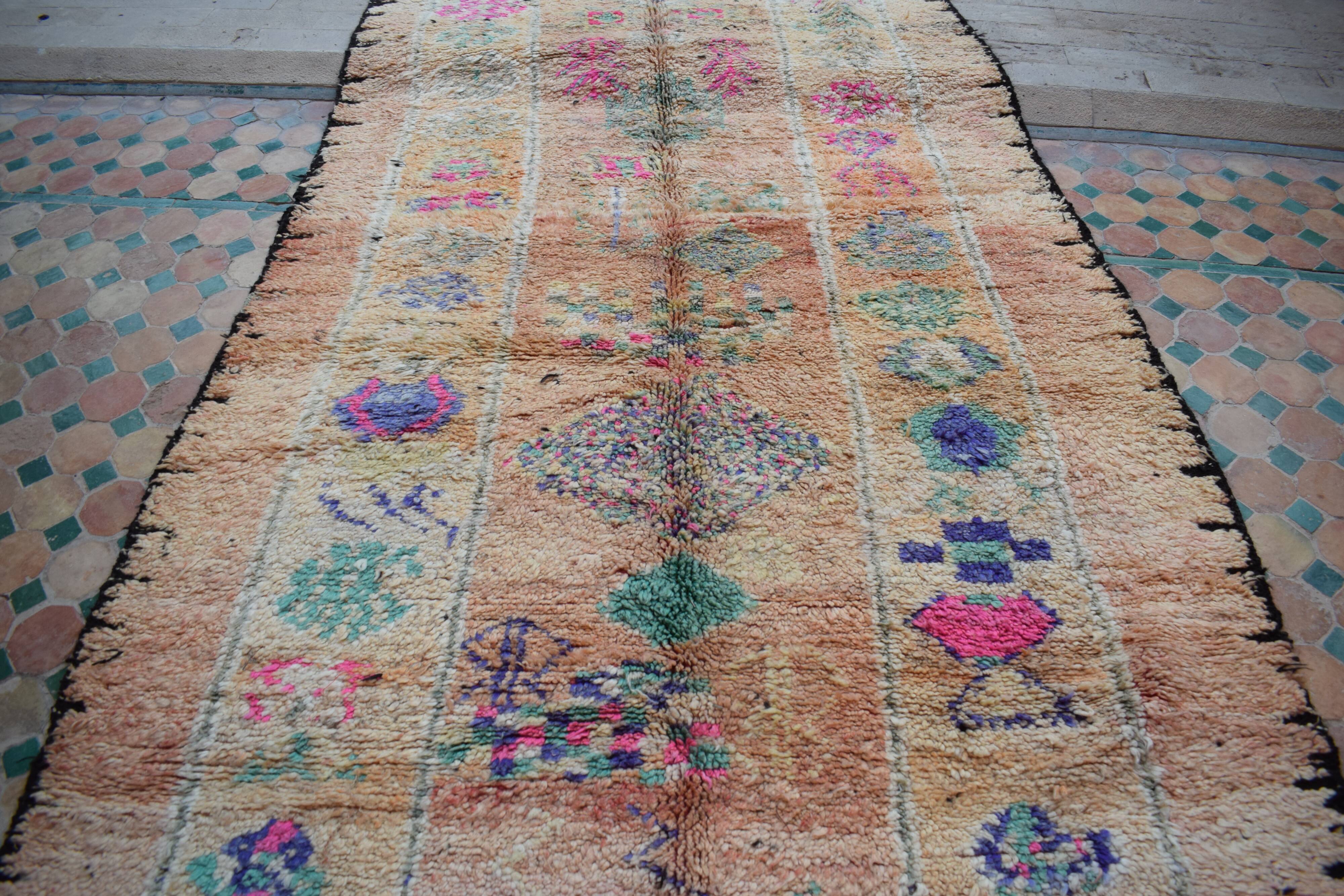 Moroccan Berber rug vintage atlas, 310x153 cm