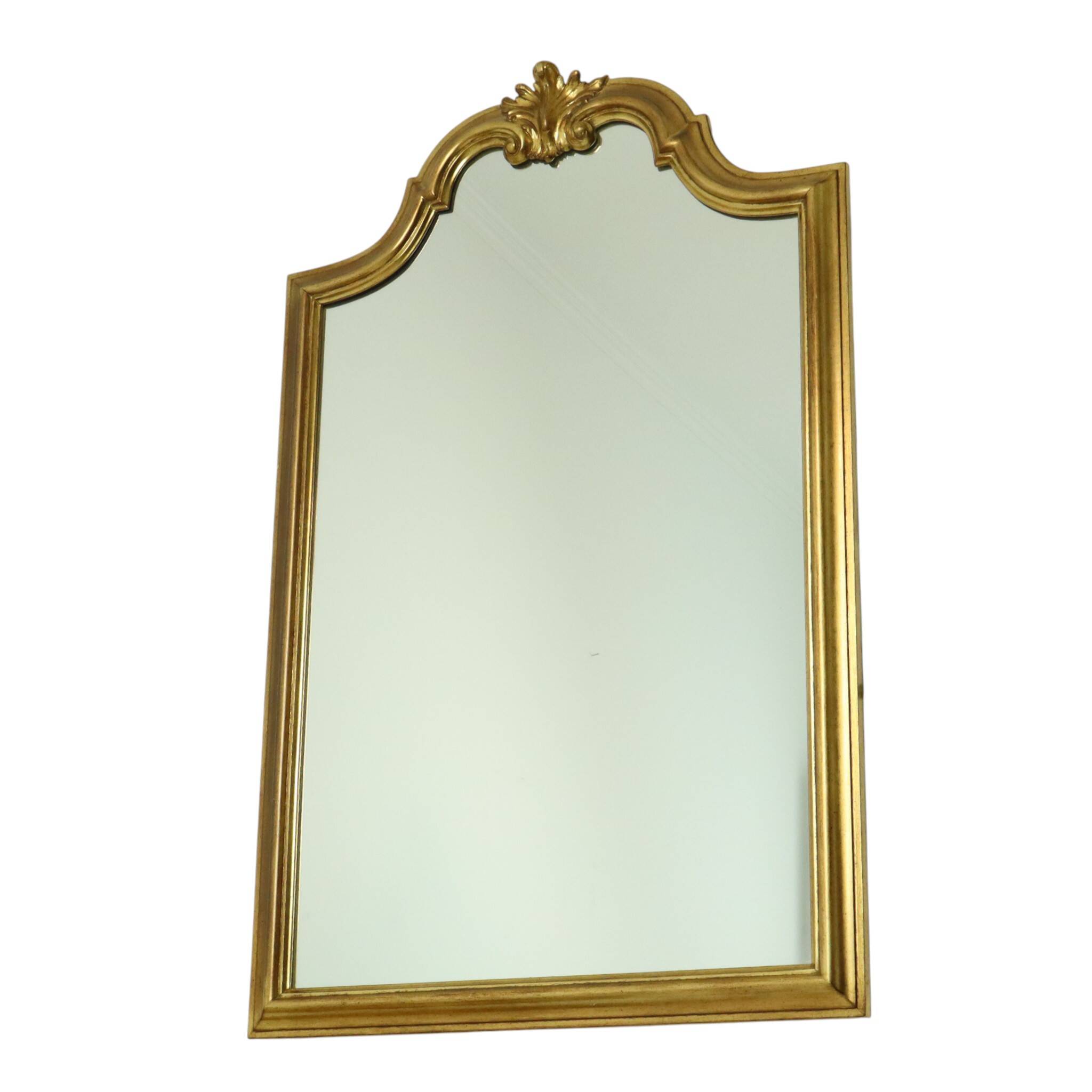 Miroir Deknudt doré classique, style baroque, 104 cm