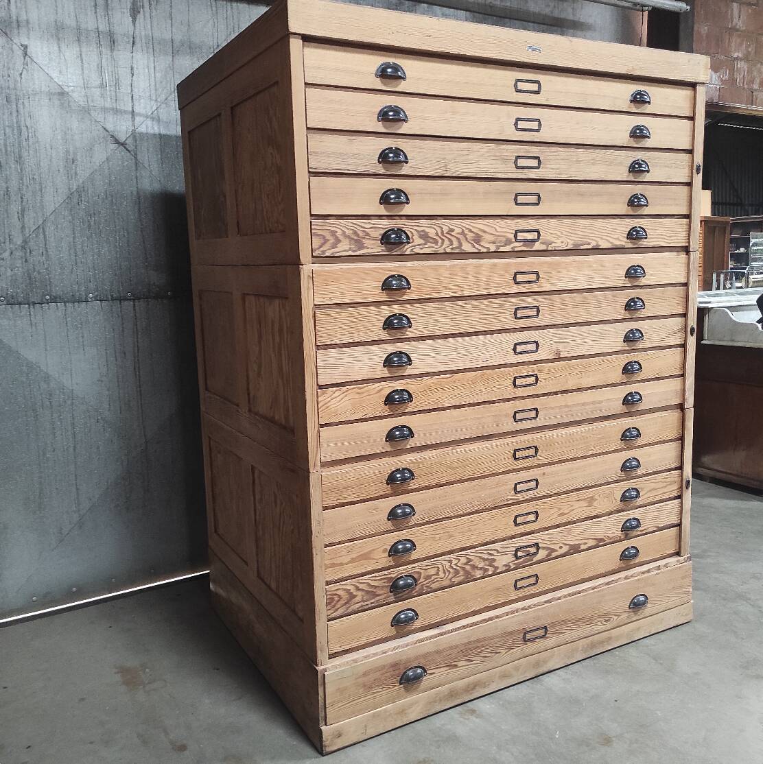 Meuble d'architecte vintage Reiss | Format A0