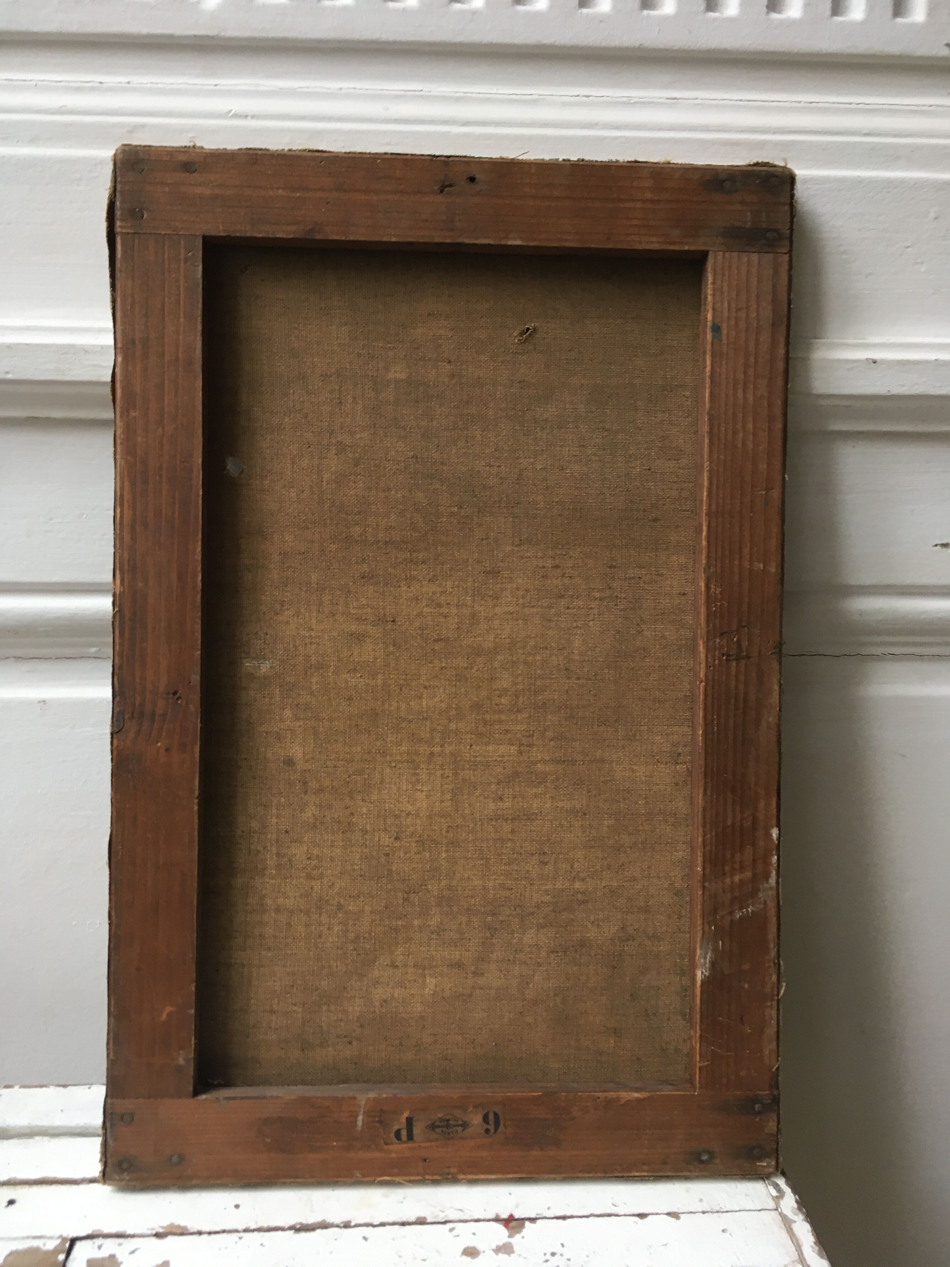 Huile sur toile début XX ieme