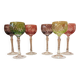 Service de verres à vin en cristal
