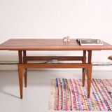 Danish vintage table Kai Kristiansen "Elevator" - convertible high table