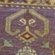 Purple & Brown Oriental Vintage Rug, 107x172Cm